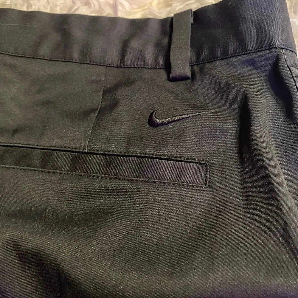 Nike Golf Tour Performance Dri-Fit Black Slacks 34x32